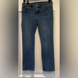 Lauren Ralph Lauren Size 4 Blue Jeans Classic Straight Denim  Medium Wash